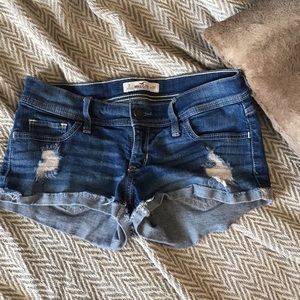 Hollister denim shorts